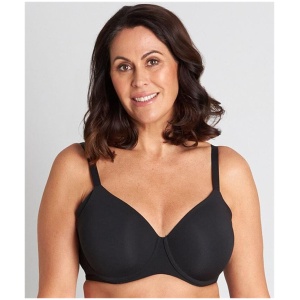 Bendon Comfit Collection Contour Full Coverage Bra - Black 10DD 22-7637X Plus Size Bra - Afterpay Available