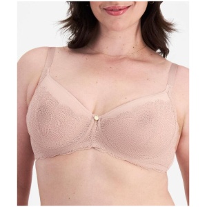 Berlei Minimiser Bra - Nude Lace YWJ9 Bra - Afterpay Available