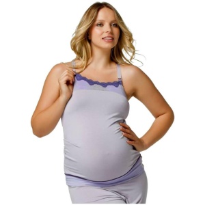 Cake Maternity Sugar Plum Maternity & Nursing Camisole - Mauve XXL 40-1027 Plus Size Camisole - Afterpay Available