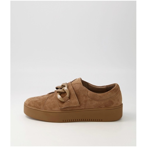 Django & Juliette Layant Dj Lt Choc Lt Choc Sole Suede Lt Choc Lt Choc Sole Sneakers Womens Shoes Casual Casual Sneakers