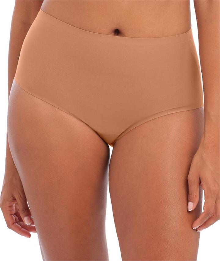 Fantasie Smoothease Invisible Stretch Full Brief - Cinnamon One Size FL2328 Knickers Underwear Panties - Afterpay Available