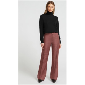 Farage Sale | Women's Dylan Trouser Rust | 6 | Wool Designer Pants | Afterpay Available