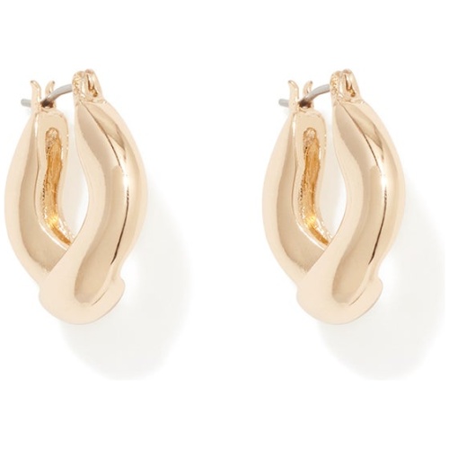 Forever New Women's Georgi Gold Plated Hoop Earrings