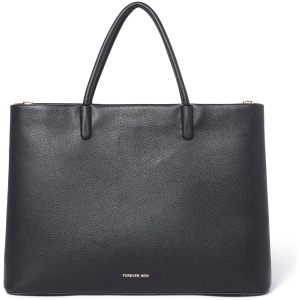 Forever New Women's Romy Refined Laptop Bag in Black