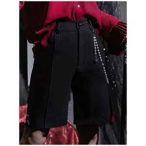 Gothic Lolita Bloomers Straight Red Lolita Shorts