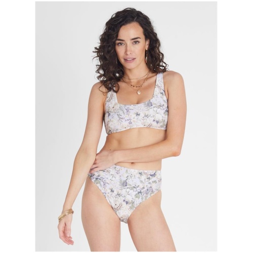 Heave Australia Sale | Women's Garland Steph Crop | 8 | Nylon Bikini Tops | Afterpay Available