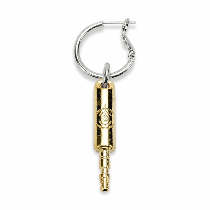 In Gold We Trust Paris Jack Earring 18K Gold Coating Unisex Size Os - 18K Gold Coating