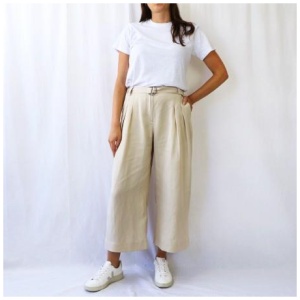 Komodo Bart Cropped Trousers - Warm Sand FINAL SALE*