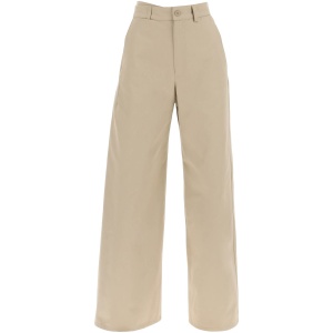 MM6 MAISON MARGIELA cotton gabardine trousers