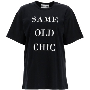 MOSCHINO "oversized t-shirt with same old