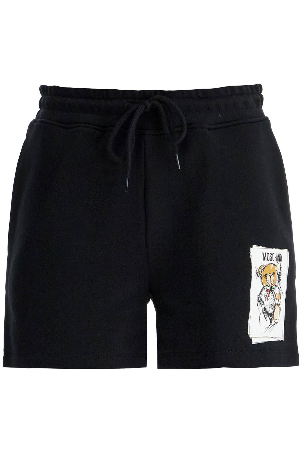 MOSCHINO teddy bear sports shorts