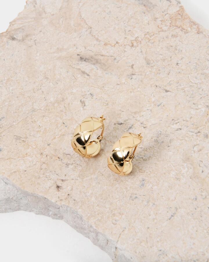 Mazzy 16k Gold Plated Earrings