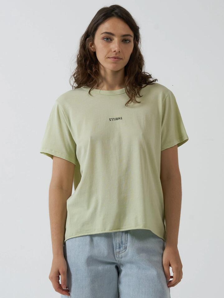 Minimal Thrills Sale | Women'sRelaxed Tee | Pistachio | 8 | Cotton T-Shirts & Singlets | Afterpay Available