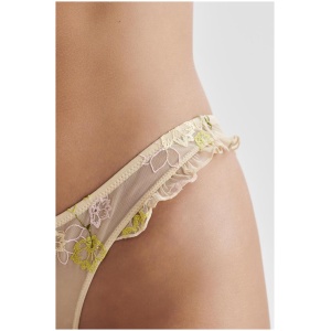 Nora Lace Briefs - Nude Floral