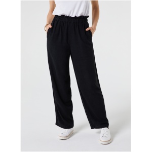 Piper Paperbag Relaxed Pant Black