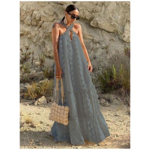 Sleeveless Maxi Dress Casual Oversized Floor Length Dress