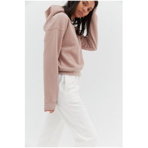 Style Addict Sale | Women's Studio Hoodie | Powder Pink | L | Cotton Sweats & Hoodies | Afterpay Available