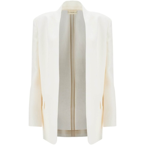 THE ROW "harvy open linen blazer