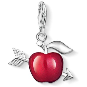 Thomas Sabo Sale | Women's Charm Pendant Apple & Arrow | One Size | Fashion Charms | Afterpay Available