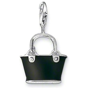 Thomas Sabo Sale | Women's Charm Pendant Beach Bag Black | One Size | Fashion Charms | Afterpay Available