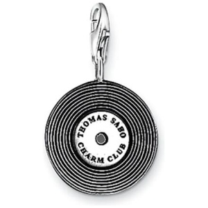 Thomas Sabo Sale | Women's Charm Pendant Record | Black / One Size | Fashion Charms | Afterpay Available