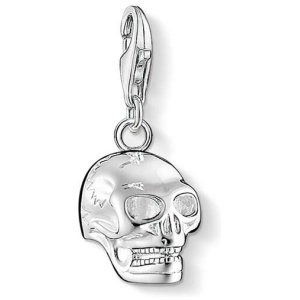 Thomas Sabo Sale | Women's Charm Pendant Skull | One Size | Fashion Charms | Afterpay Available