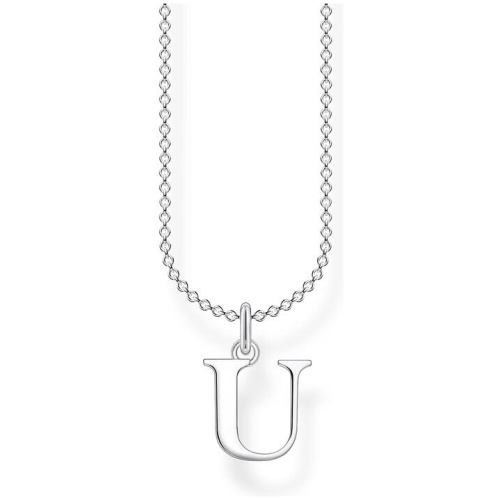 Thomas Sabo Sale | Women's Necklace Letter U | One Size | Fashion Necklaces | Afterpay Available