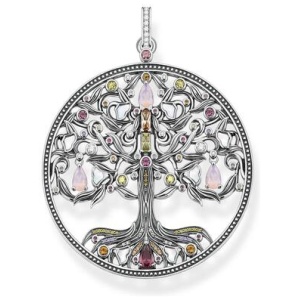 Thomas Sabo Sale | Women's Pendant Tree Of Love Silver | One Size | Fashion Charms | Afterpay Available