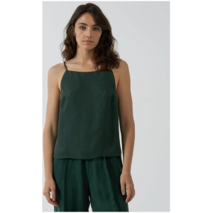 Thrills Sale | Women's Manhatten Camisole | Deep Emerald | 4 | Viscose Tops | Afterpay Available