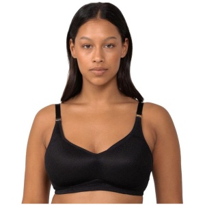 Triumph Amour Maternity Lace Padded Wire-free Bra - Black 12D 10207835 Plus Size Bra - Afterpay Available