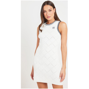 Viktoria & Woods Agassi Mini Dress Ivory/Navy