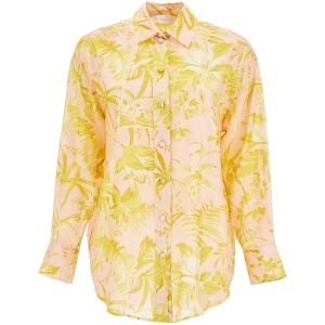 ZIMMERMANN silk floral print shirt