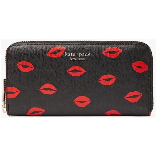 spencer kisses zip-around continental wallet