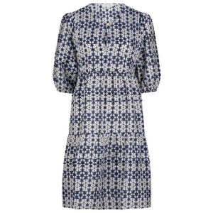 Caravan And Co Sale Women's AURELIA MIDI DRESS Through the Looking Glass print Two|Tone / 8 Cotton Midi Dresses Afterpay Available