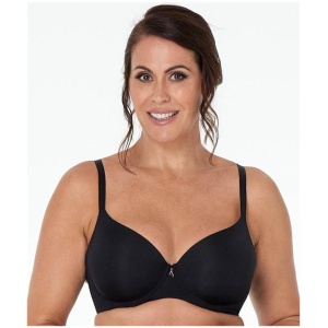 Fayreform Sculpt Contour Plunge Bra - Black 10DD F22-658 Plus Size Bra - Afterpay Available