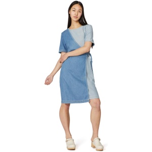 Genie Wrap Denim Dress