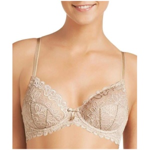 Bendon Yvette Lace Underwire Bra - Natural 14C 20-7215 Bra - Afterpay Available