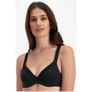 Berlei Barely There Luxe Contour Bra - Black 16DD YZPE Plus Size Bra - Afterpay Available