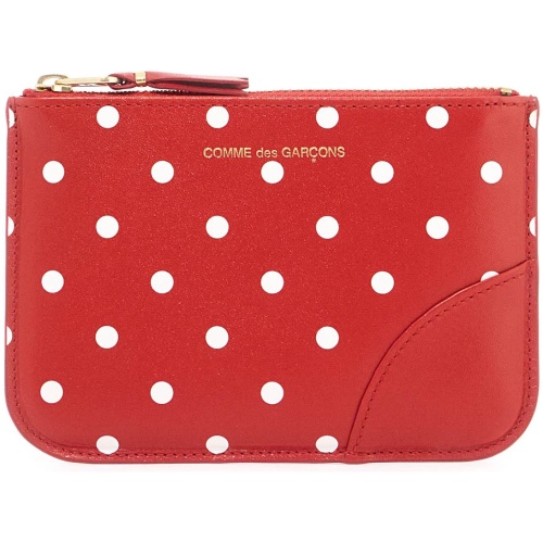 COMME DES GARCONS WALLET polka dot patterned