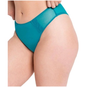 Curvy Kate Eye Spy Brazilian Brief - Turquoise CK026202 Plus Size Knickers Underwear Panties - Afterpay Available