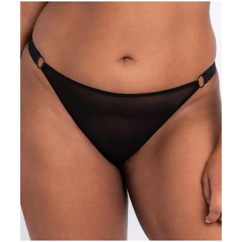 Curvy Kate Front and Centre Brazilian Brief - Black CK052202 Knickers Underwear Panties - Afterpay Available