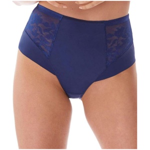 Fantasie Illusion High Waist Brief - Navy 2988NY Knickers Underwear Panties - Afterpay Available