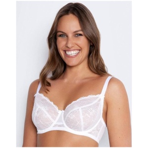 Fayreform Felicity Underwire Bra - White F20-680 Plus Size Bra - Afterpay Available