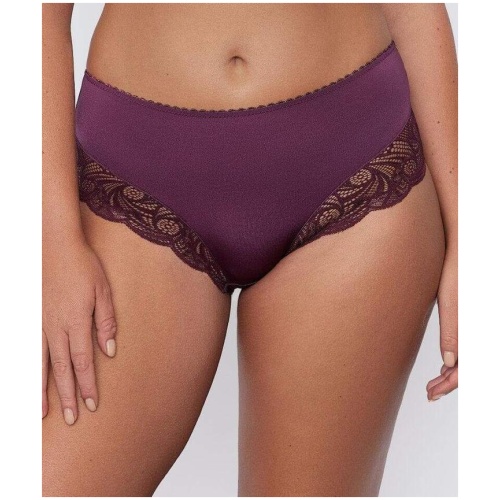 Fayreform Lace Perfect Midi Brief - Prune F31-589 Knickers Underwear Panties - Afterpay Available