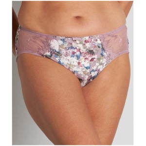 Fayreform Thoughtful Boyleg Brief - Elderberry Floral Print XL F34-698 Plus Size Knickers Underwear Panties - Afterpay Available