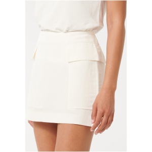 Forever New Women's Lennox Utility Mini Skirt in Porcelain