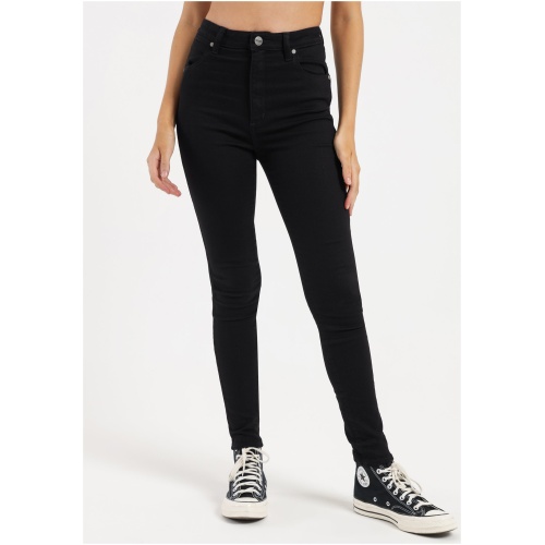 Hi Pins Skinny Jeans in Super Sonic Black Denim