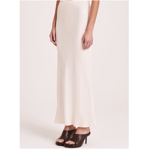 Ines Cupro Skirt in Cloud