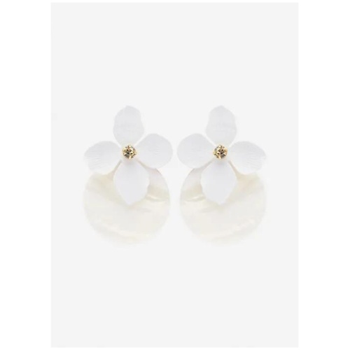 Jasmine Shell Earrings