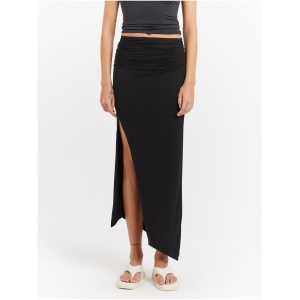 Miko Asymmetrical Skirt in Black